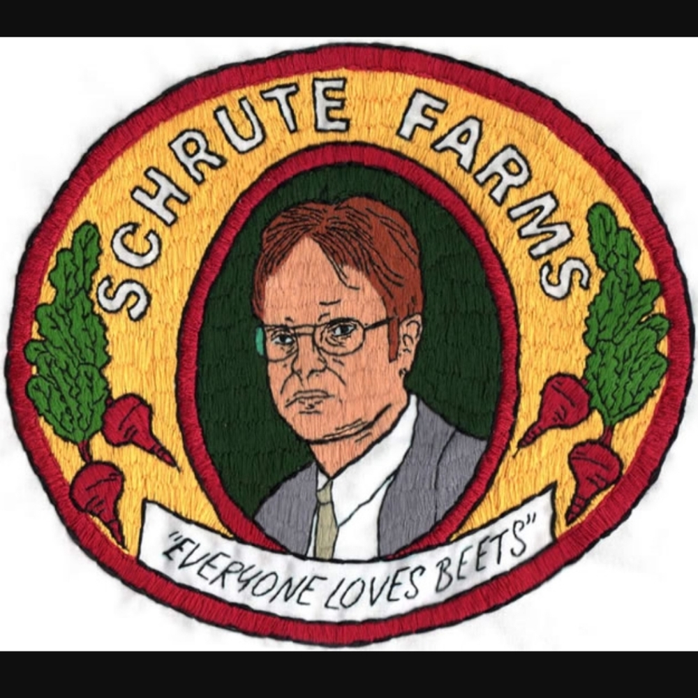 THE OFFICE TV Show  SCRUTE FARMS BEETS SIZE LARGE T shirt